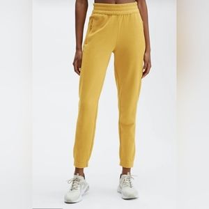 Eco - conscious slim sweat pants Color: Black Size: L